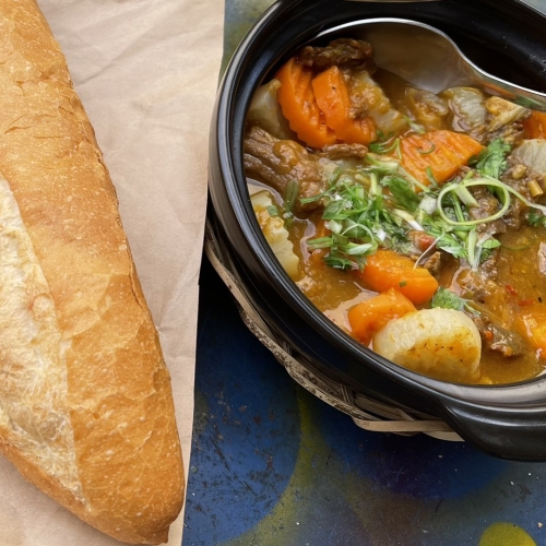 Vn bread beef stew (Bánh mì bò kho)