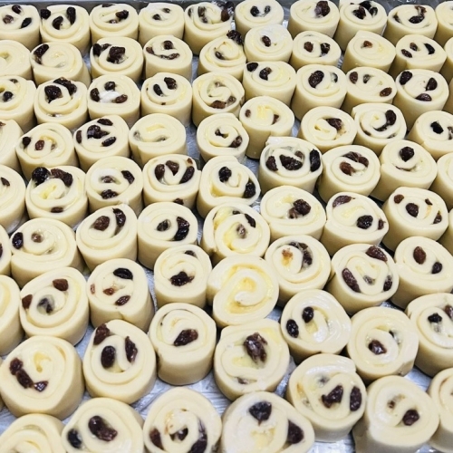 bánh raisin danish size 30g(pack 50pcs)
